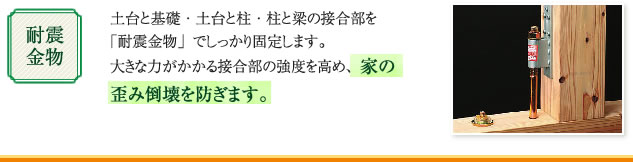 耐震金物